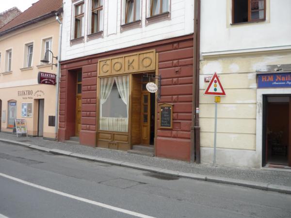 Cukrárna Čoko průčelí